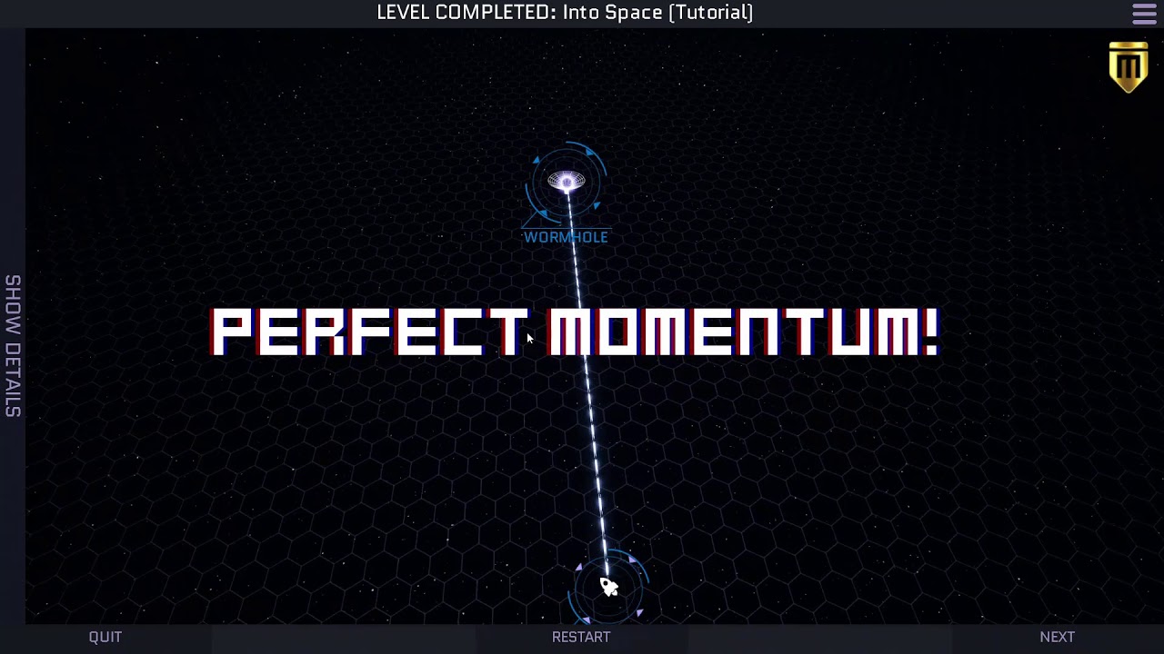 1280x720 Gravity Vector Gameplay