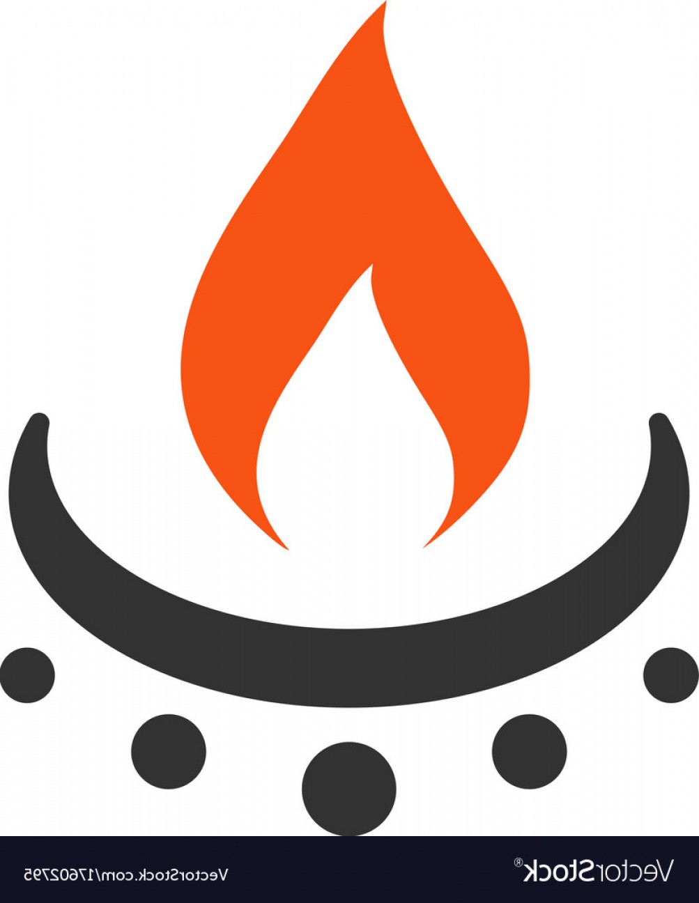 1003x1296 Gas Burner Jet Flame Flat Icon Vector Handandbeak