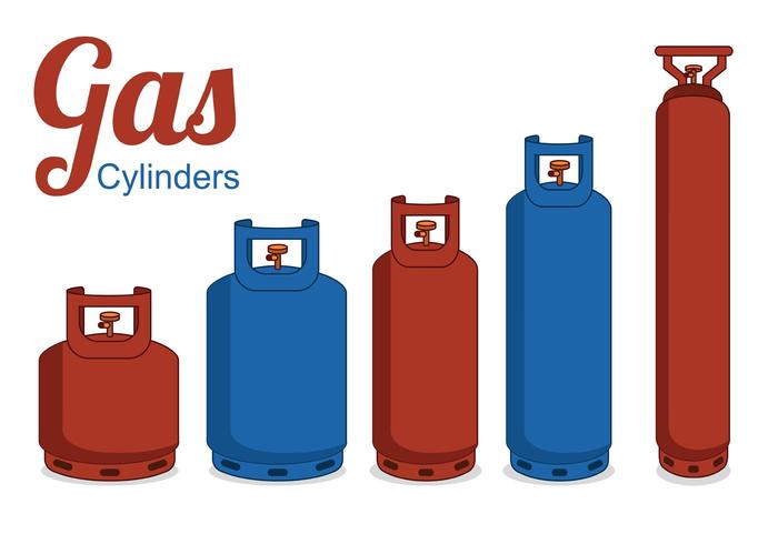 700x490 Free Vector Gas Cylinders