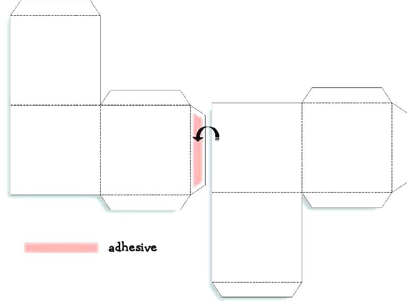 800x604 Square Box Template Cardboard Generator Awesome Templates Free