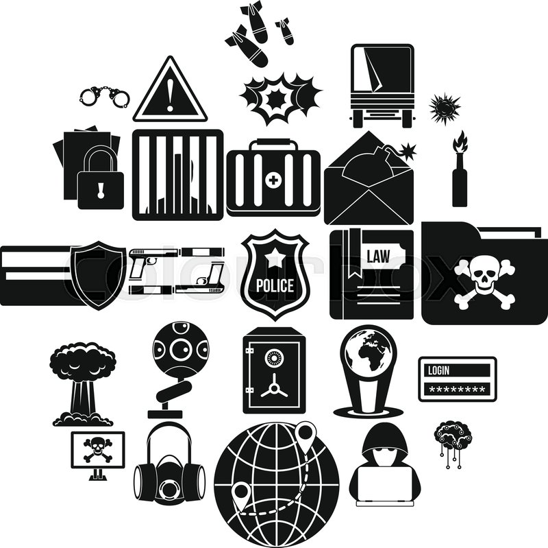 Genius Icons Set Simple Set Of Stock Vector Colourbox 800x799 Genius Icons Set Simple Set Of Stock Vector Colourbox