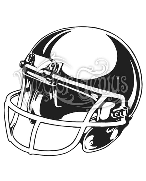 Football Helmet Clip Art Vector Genius Transparent Png 468x580 Football Helmet Clip Art Vector Genius Transparent Png