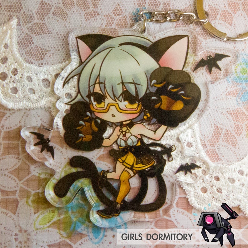 794x794 Vector 'kitty Paws' Girls' Frontline Acrylic Charm Etsy