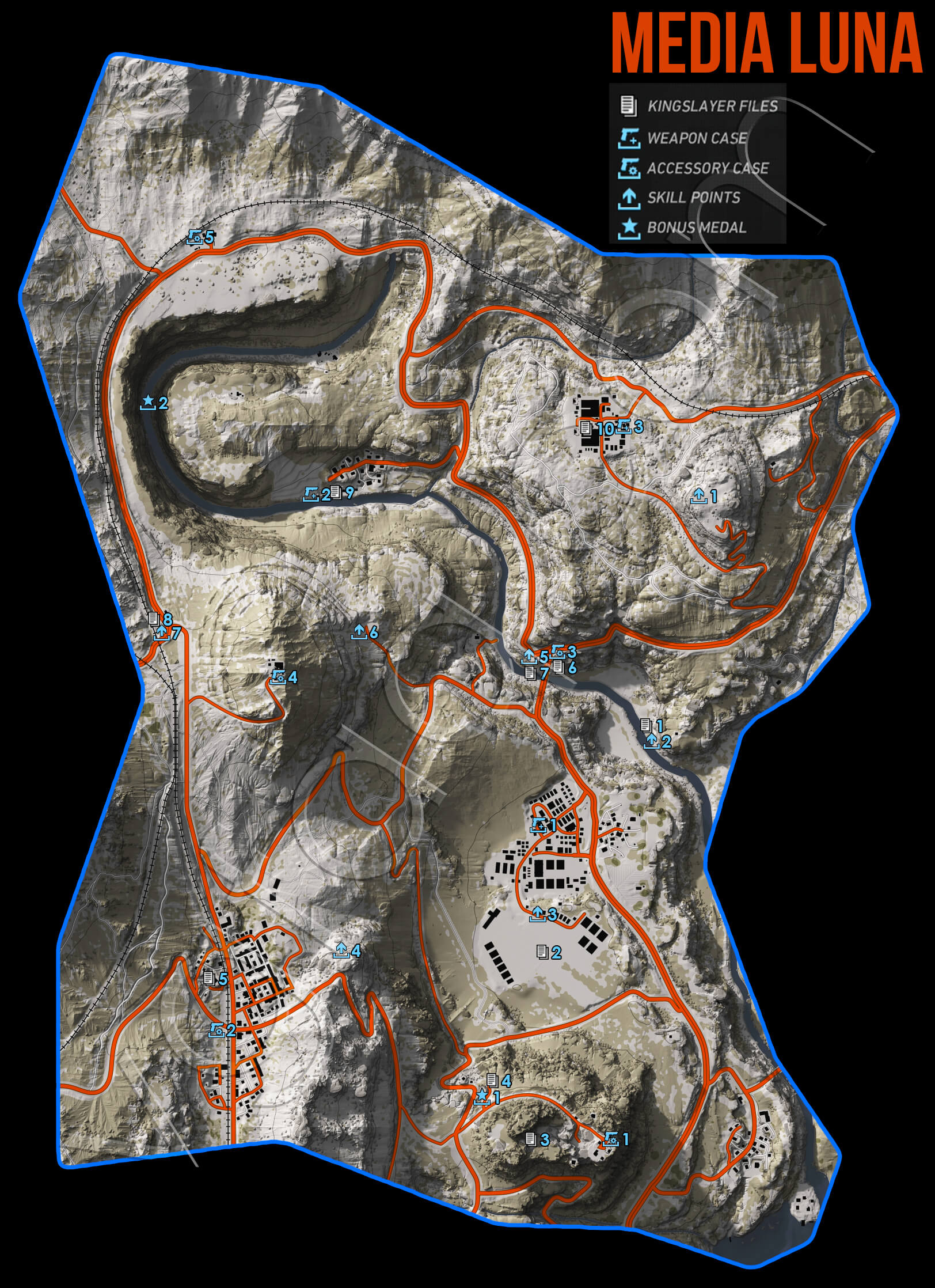Ghost Recon Wildlands Media Luna Collectables Locations Maps 1624x2236 Ghost Recon Wildlands Media Luna Collectables Locations Maps