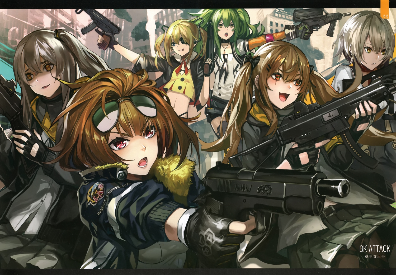 Anthropomorphism Girls Frontline Grizzly Mkv 1500x1042 Anthropomorphism Girls Frontline Grizzly Mkv