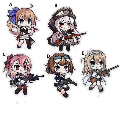 Game Girls' Frontline Keychain Keyring Strap Figure Acrylic 400x400 Game Girls' Frontline Keychain Keyring Strap Figure Acrylic