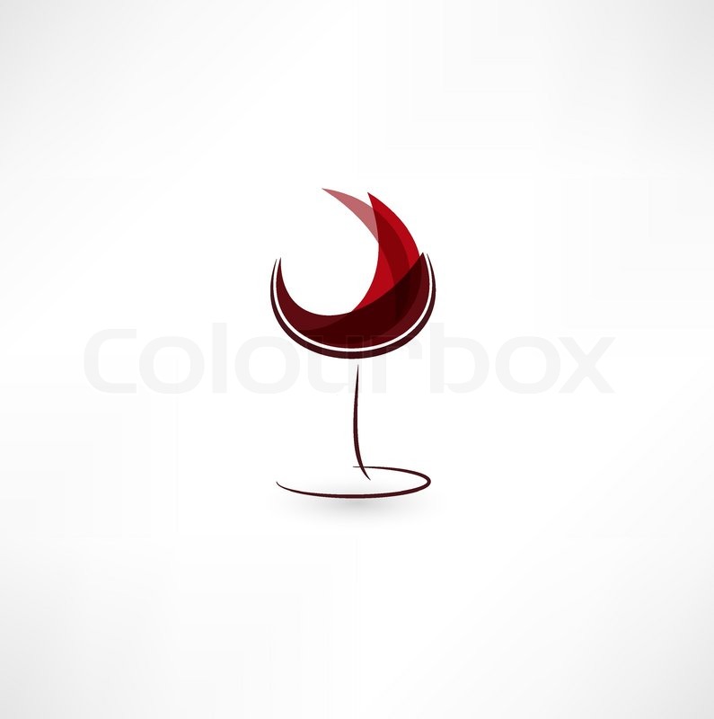 795x800 Glass Of Wine Icon Stock Vector Colourbox