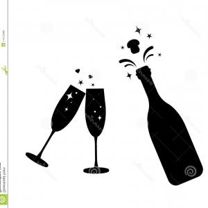 300x300 Photostock Vector Glass Of Champagne Vector Icon Celebration
