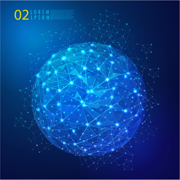 360x360 Vector Global Network Background Free Vector Download