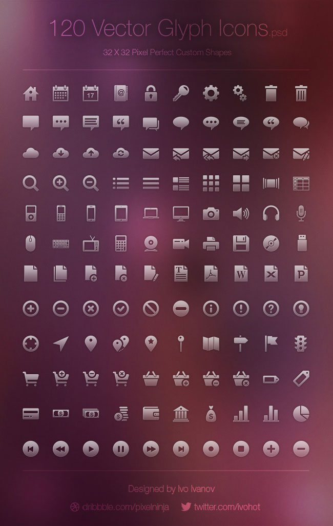 Free Download Vector Glyph Icons 650x1026 Free Download Vector Glyph Icons