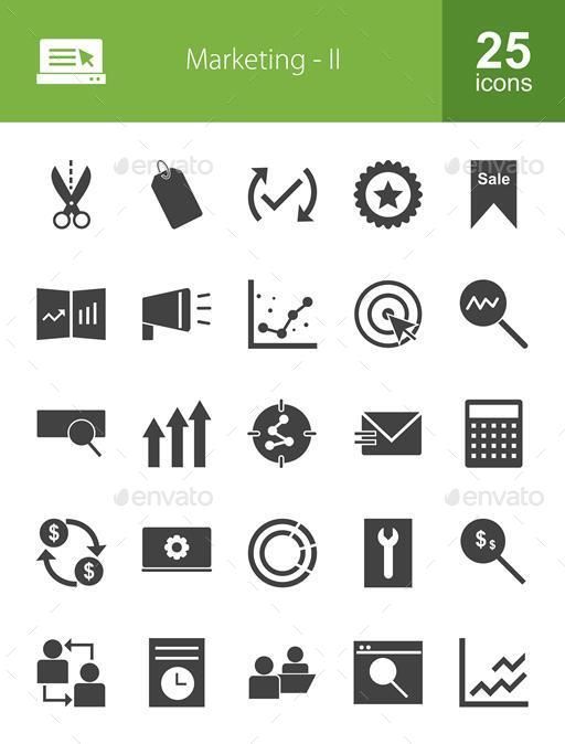 Vector Glyph Icons Bundle 512x674 Vector Glyph Icons Bundle