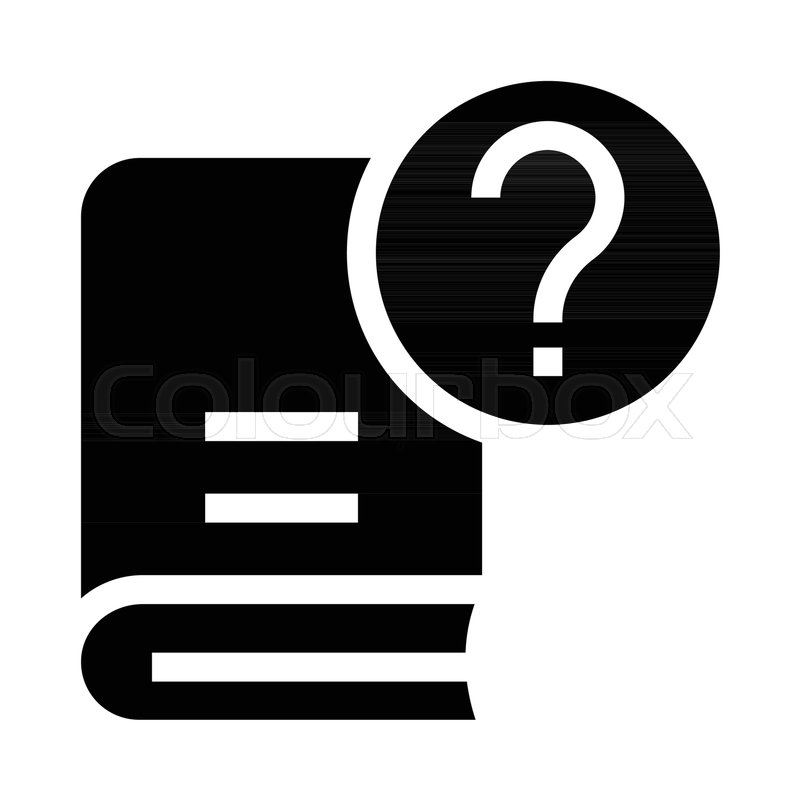 Book Help Vector Glyphs Icon Stock Vector Colourbox 800x800 Book Help Vector Glyphs Icon Stock Vector Colourbox