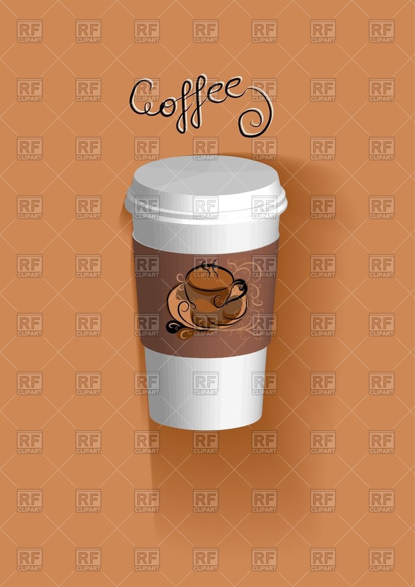 849x1200 To Go Coffee Cup Vector Image Of Food And Beverages Arkela