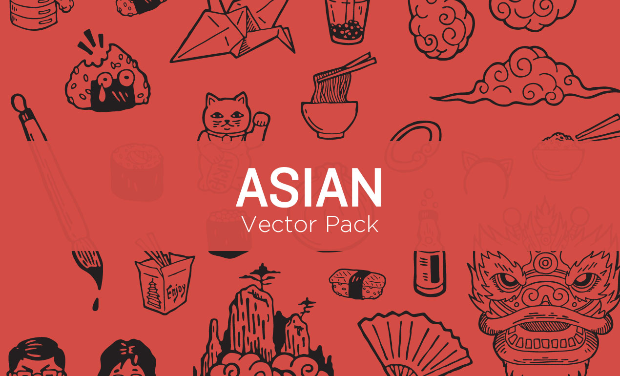 1270x770 Asian Vector Pack