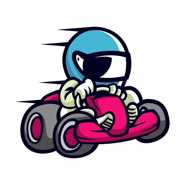 626x626 Go Karting Vector Premium Download