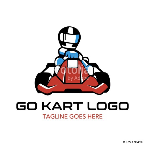 500x500 Go Kart Logo Illustration Stock Image And Royalty Free Vector
