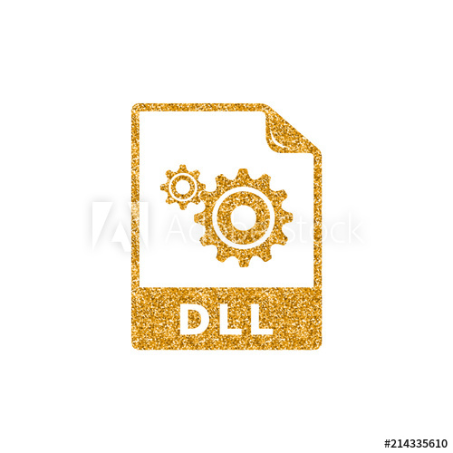 500x500 System Format Icon In Gold Glitter Texture Sparkle Luxury