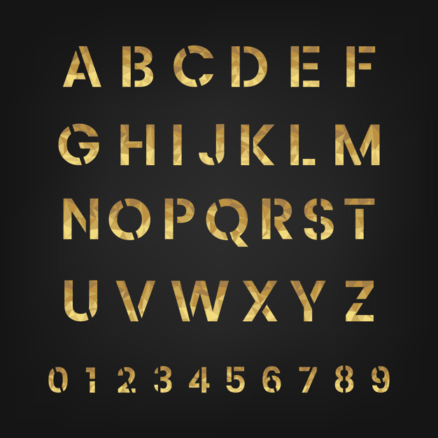 626x626 The Alphabet And Numeral System Vectors Vector Free Download