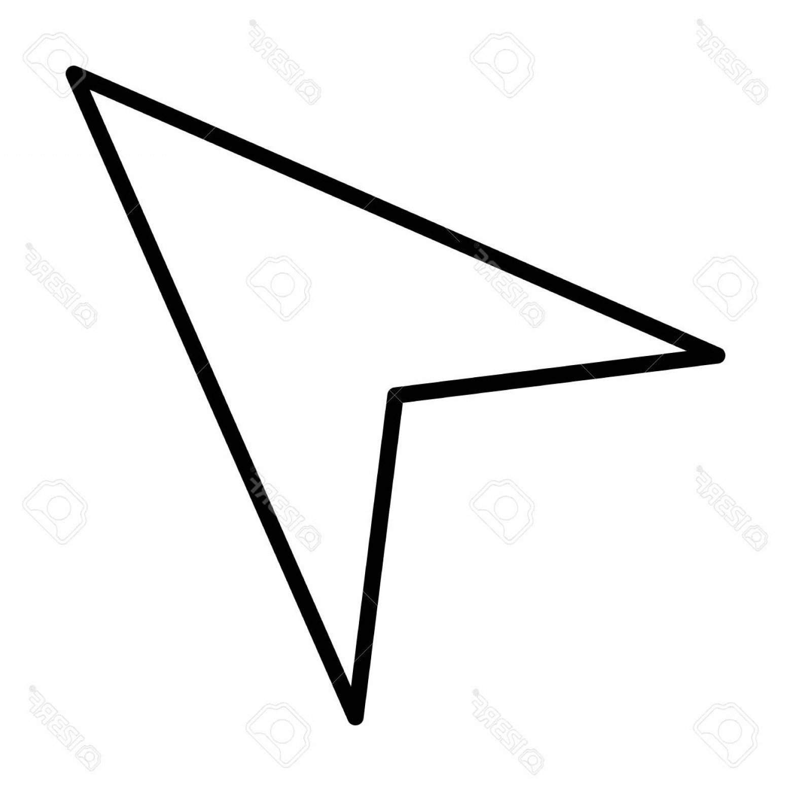 1560x1560 Navigation Arrow Vector Studiogrfx