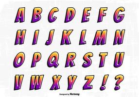 286x200 Graffiti Font Free Vector Art