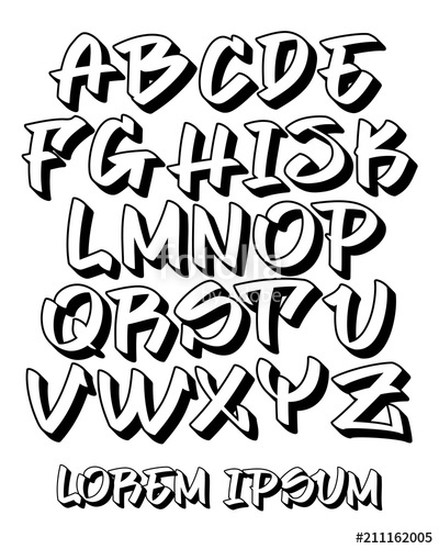 400x500 Graffiti Font