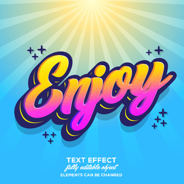 626x626 Graffiti Font Effect With Smooth Texture And Trendy Gradient
