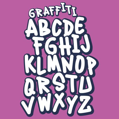 490x490 Handmade Street Style Graffiti Font