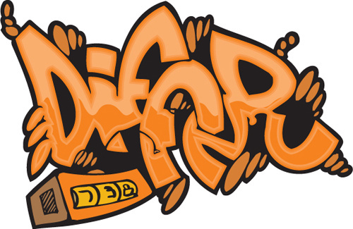 500x325 Vector Graffiti Alphabet Free Vector Download
