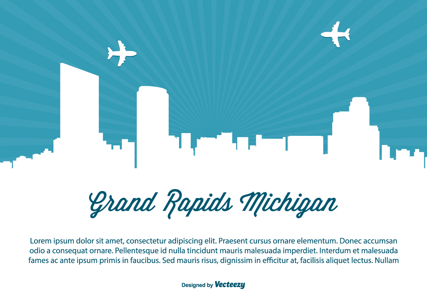 1400x980 Grand Rapids Michigan Free Vector Art