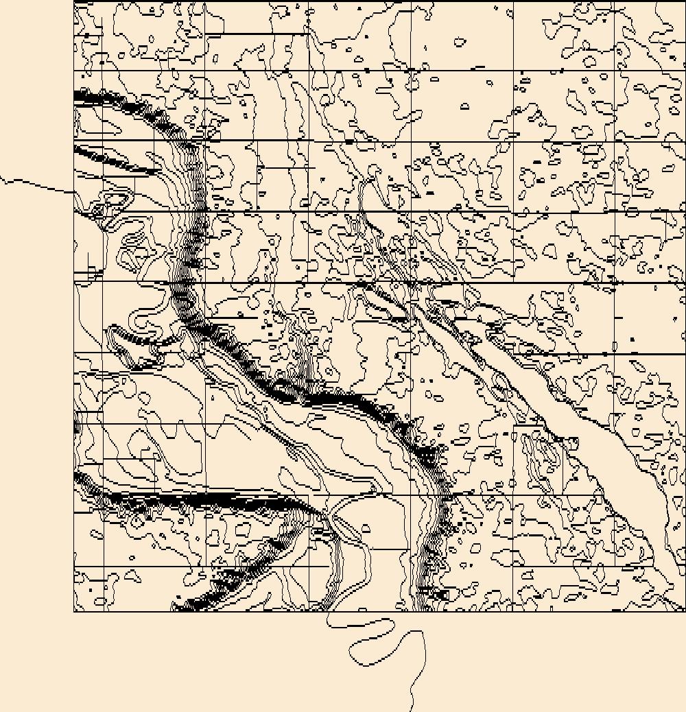 1000x1038 Usgs Topo Map Vector Data