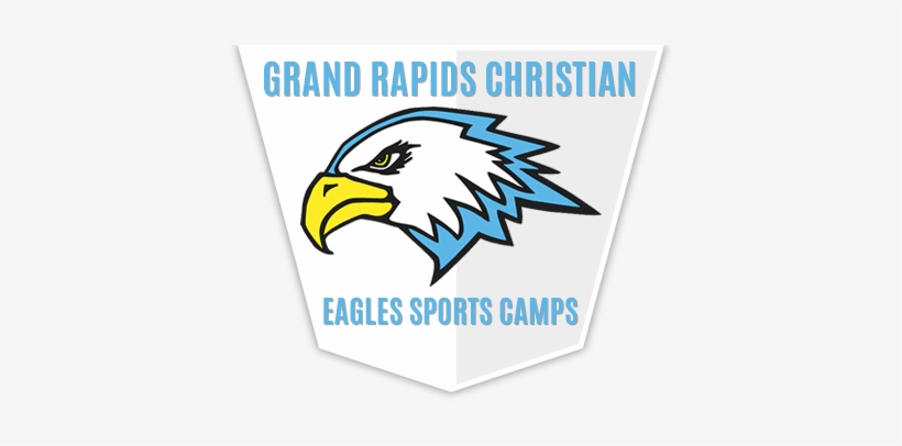 820x406 Eagle Head Mascot Sports Team Logo Template Vector