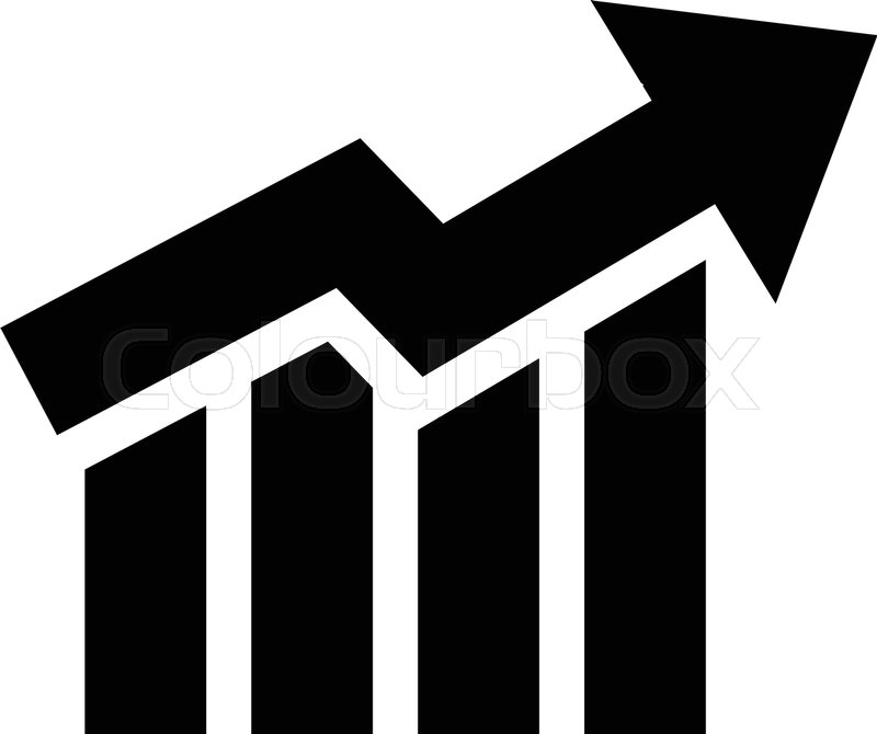 Bar Graph Vector Icon Stock Vector Colourbox 800x670 Bar Graph Vector Icon Stock Vector Colourbox