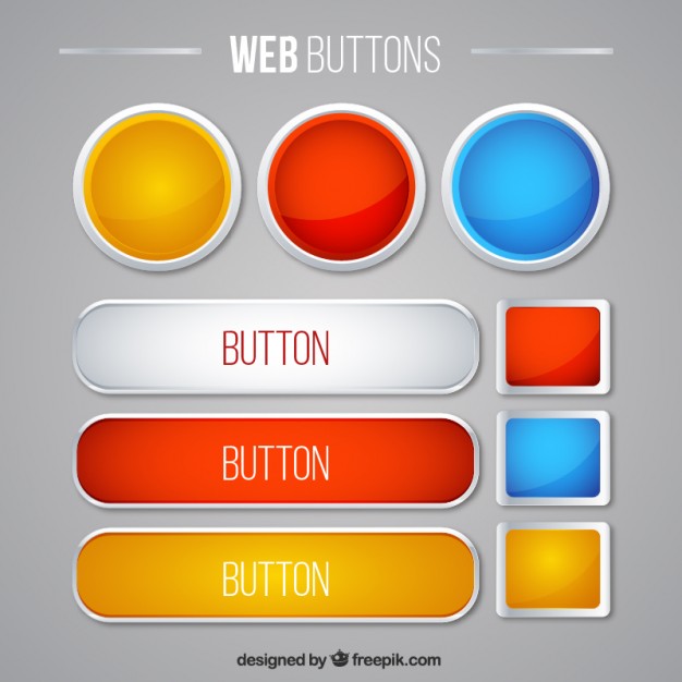 626x626 Buttons Vectors, Free In Format