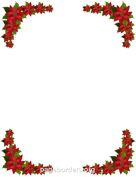 470x608 Free Winter Borders Clip Art
