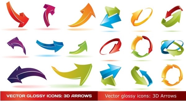 Arrow Free Vector Download 600x329 Arrow Free Vector Download