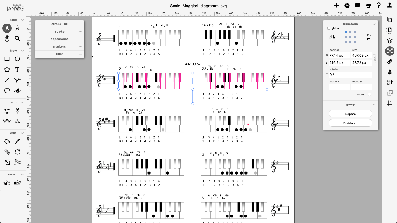 1366x768 Web Application For Creating Vector Graphics