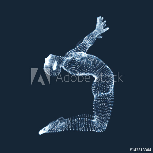 500x500 Gymnast Man Human Body Model Vector Graphics Composed