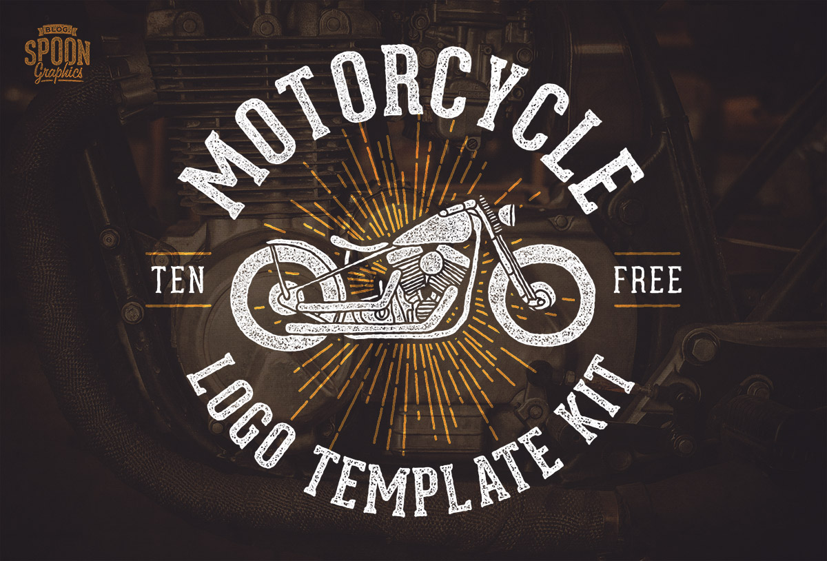 Free Motorcycle Vector Graphics Logo Template Kit 1200x814 Free Motorcycle Vector Graphics Logo Template Kit