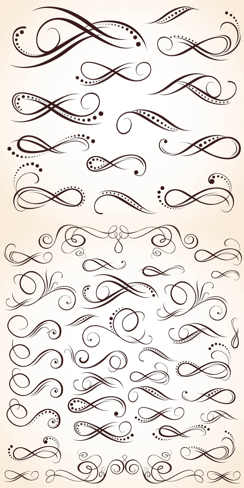 Ornate Swirls Vector Vector Graphics Blog 800x1600 Ornate Swirls Vector Vector Graphics Blog