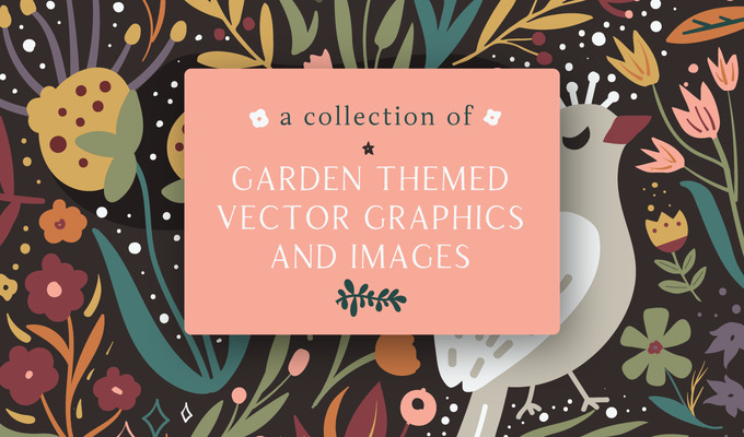 A Collection Of Garden Themed Vector Graphics And Images 680x400 A Collection Of Garden Themed Vector Graphics And Images