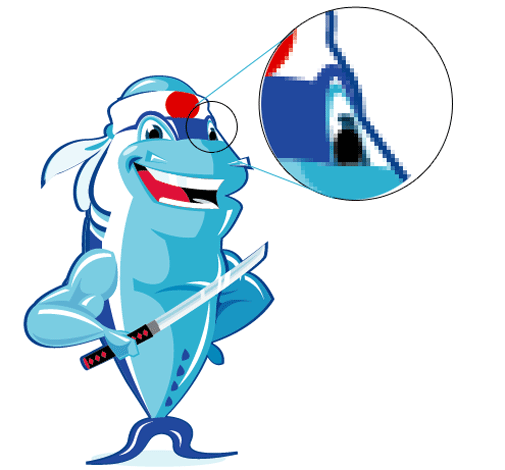 505x470 Vector Graphics And Raster Graphics Difference