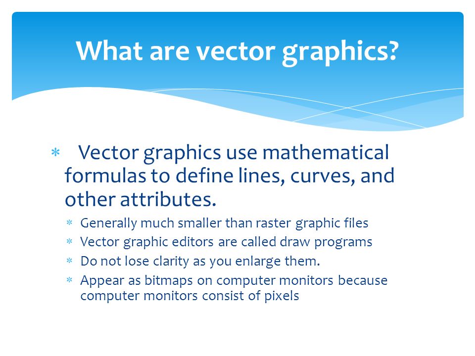 Vector Graphics Definition 6 