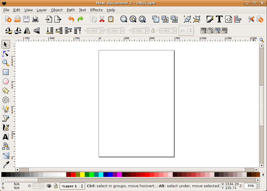 923x660 Inkscape Vector Graphics Editor In Ubuntu Debian Admin