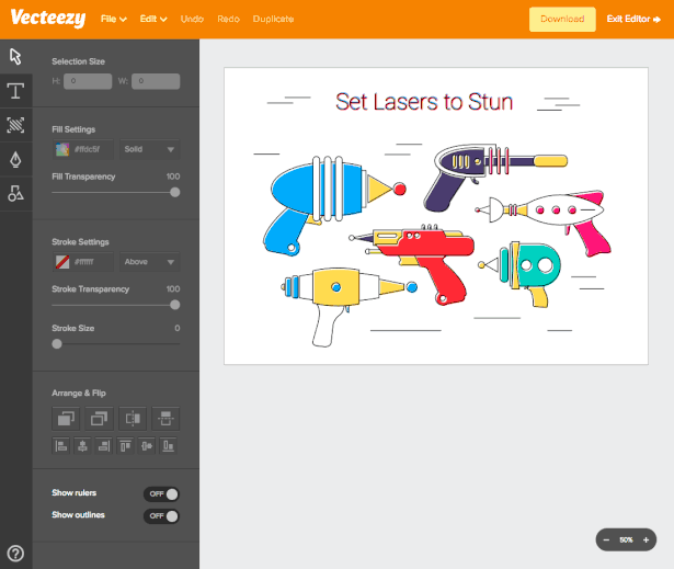 615x519 Vecteezy Launches A Free Vector Graphics Editor