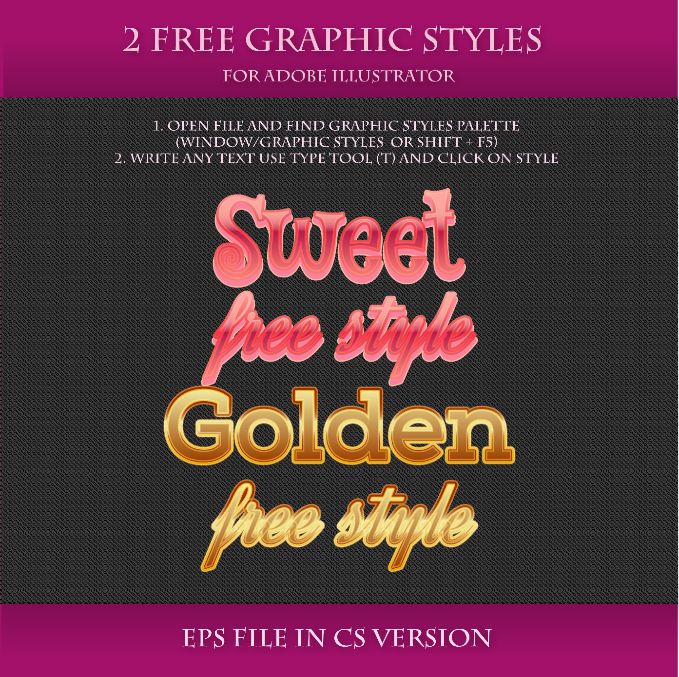 illustrator vector graphic styles free download