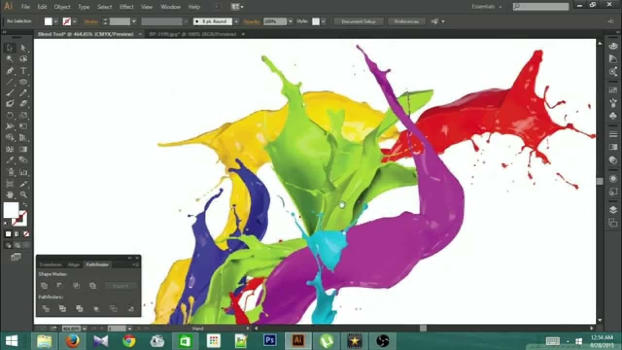 1280x720 Turn A Photo Or Image Into A Vector Graphic In Illustrator Cc