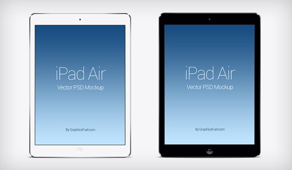 600x350 Free Ipad Air Mockup Files, Vectors Graphics