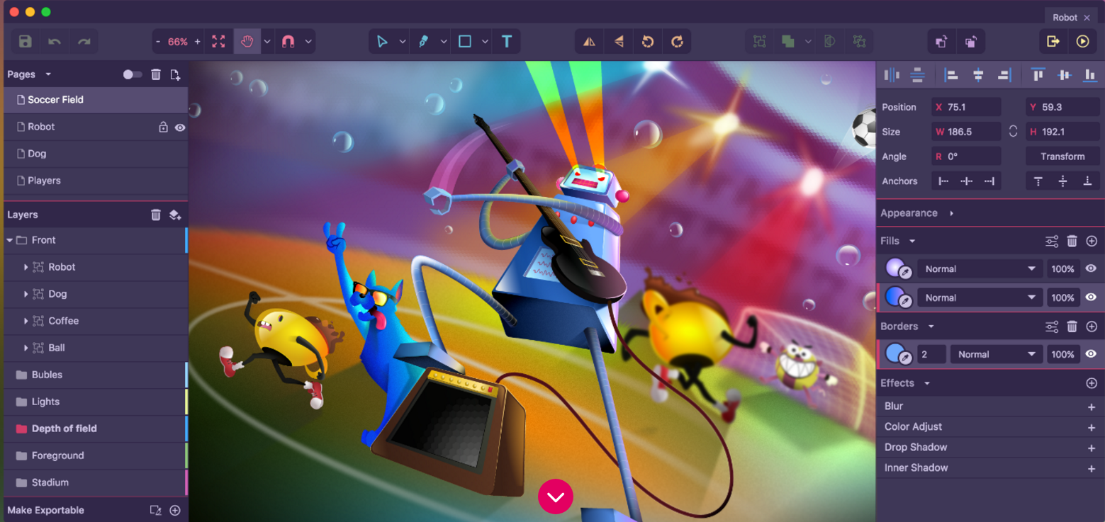 1559x737 Gravit Designer Is A Cross Platform Vector Graphics Program, Mac