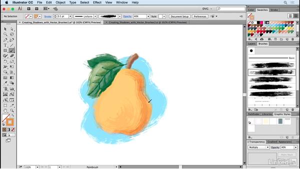 Creating Shadows With Vector Brushes 600x338 Creating Shadows With Vector Brushes
