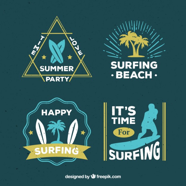 626x626 Surfing Board Vectors Free Vector Graphics Everypixel